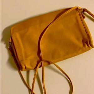 Vintage mustard purse
